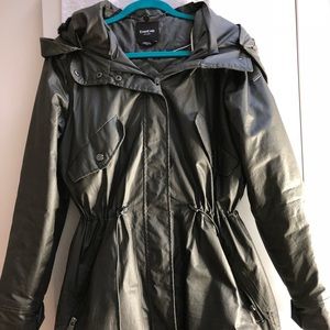 Bebe fishtail quilted waterproof Jacket
